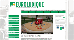 Desktop Screenshot of euroludique.com